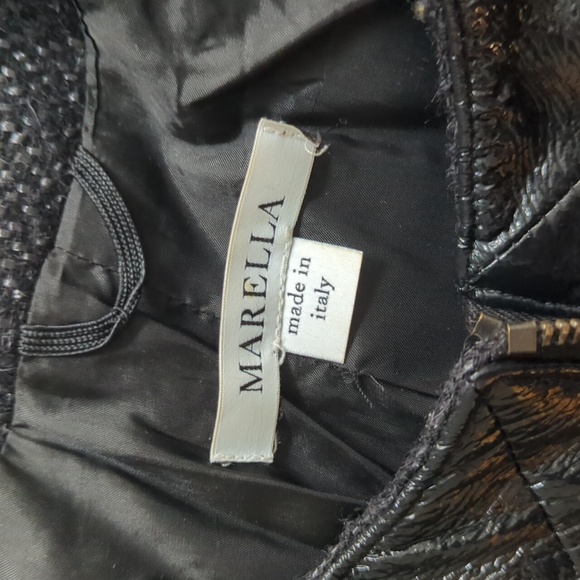 Marella black wool jacket - Picture 2 of 8